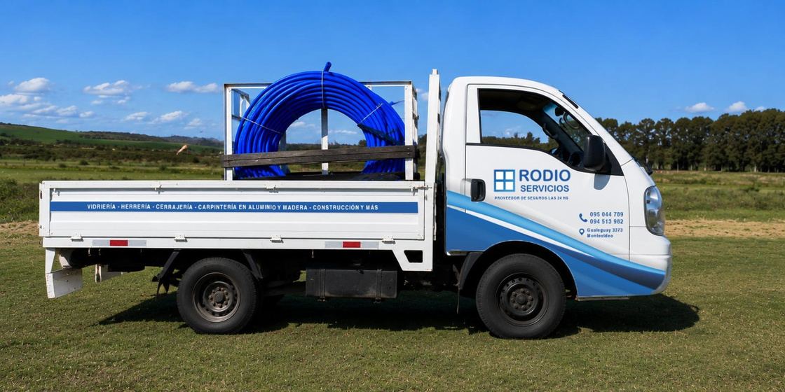 Camioneta de Rodio Servicios